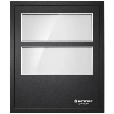 Honeywell NOTIFIER DR-B4 Door Assembly, Window, Two Tiers, Black