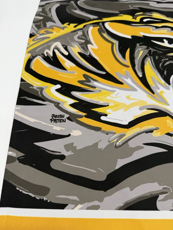 Missouri Tigers Suede Garden Flag Two Sided 12.5 X 18 NCAA Justin Patten - Image 2 of 3