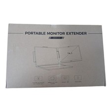 Portable Monitor Extender 14.1" Dual Screen Laptop Display USB-C HDMI