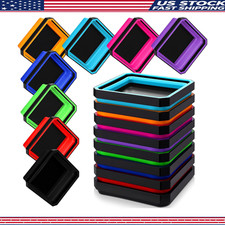Magnetic Parts Tray Set 8 Pcs Collapsible Foldable Tool Trays Double-sided Squa Magnetic Parts Tray Set 8 Pcs Collapsible Foldable Tool Trays Double-sided Squa