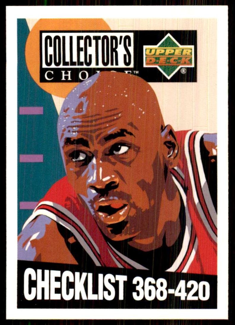 1994-95 Collector's Choice Michael Jordan CL Chicago Bulls #420