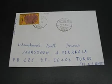 Togo 1994 airmail cover to finland *11783