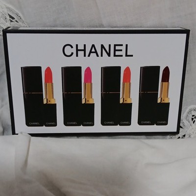CHANEL Rouge Allure Lip Colour Gift Box Set of 4 Minis