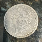 1884 Morgan Silver $1 Coin Dollar Circulated Business Strike