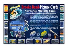 Brooke Bond Advert. 'Adobe Photo Shop' reproduction of: 'Out Into Space'.