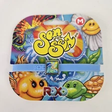 Roxo Drew Brophy Blue Wave Charm & Medium Blue Silicone Bracelet, Son of the Sea