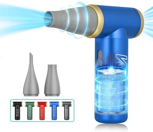 KICA JetFan 2 Elektrischer Air Duster 101000 U/min, Handheld Mini Staubbläser