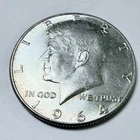 1964 Kennedy Half Dollar • 90% Silver • Circulated Coin - Free Shipping #8223