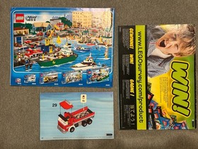 Lego 4645 City HARBOR 2011 Set Complete w/ Manuals