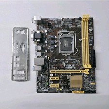 ASUS H81M-E mATX Motherboard Socket LGA 1150 (Supports 4th Gen CPU, DDR3) + I/O