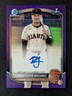 2025 Bowman Chrome DJEAN MACARES 116/250 1st Bowman Auto Purple Ref. #CPA-DM