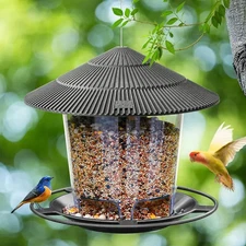 Smart Automatic Bird Feeder for Garden – Weather‑Resistant Hanging Seed Feeder