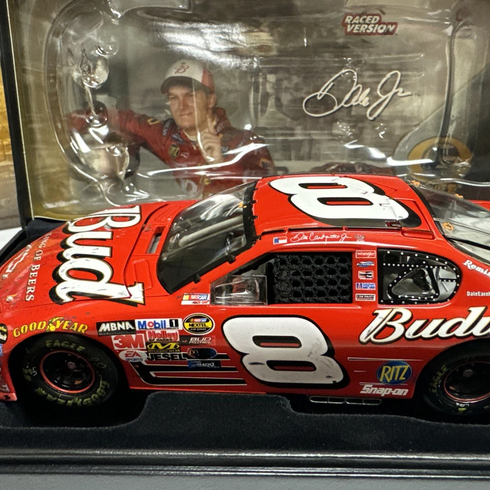 Dale Earnhardt Jr #8 Budweiser 2004 Bristol Raced Win Vers - Action Elite 1:24 Foto 4 de 4