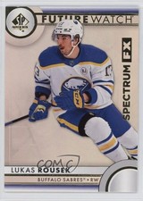 2023-24 SP Authentic Spectrum FX Future Watch Lukas Rousek #S-51 1dl2