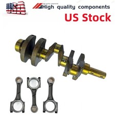 For Yanmar 3tnv80 3tnv80f Engine New Crankshaft+3pcs Connecting Rod 119e10-21700