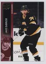 2021-22 Upper Deck Series 1 Exclusives 56/100 Jake DeBrusk #15 v5j