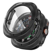 For Samsung Galaxy Watch Ultra 47mm Hard Case Screen Protector Full Cover Black