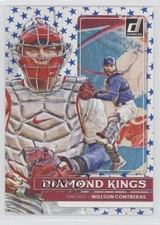 2022 Panini Donruss Diamond Kings Independence Day Willson Contreras #24 0t2