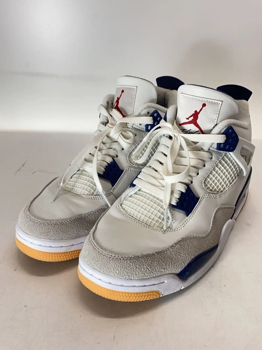 DR5415 100 Nike SB Air Jordan 4 Retro SP Summit White Navy Uomo US10 usate Giappone
