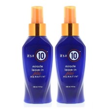 It's A 10 Miracle Leave-In Plus Keratin 4oz/120ml 2 Pack