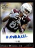 2021 Leaf Ultimate Draft Osirus Mitchell 1992 Leaf Black Gold Auto Silver #/99