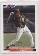 2020 Bowman Heritage Prospects Image Variation CJ Abrams #BHP-62 da9