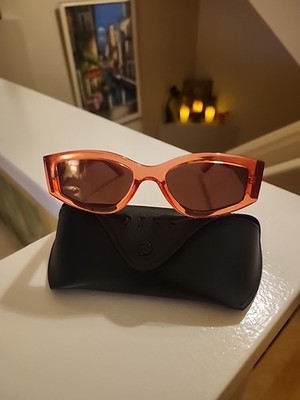  DIFF EYEWEAR DESIGNER SUNGLASSES PINK WITH ORIGINAL CASE
