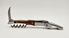 Fortessa Laguiole Bee Style Waiters Corkscrew Wine Bottle Opener Wood Handles
