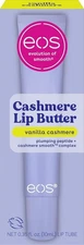 eos Cashmere Lip Butter - Vanilla Cashmere, Plumping Peptides, Smoothing 0.35 fl