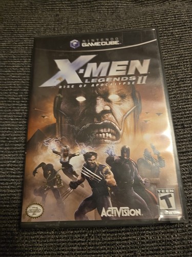 X-Men Legends 2 Rise of Apocalypse (GameCube, 2005) CIB Complete Tested