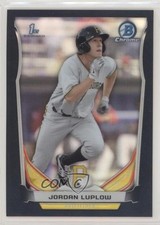 2014 Bowman Draft Chrome Black Refractor 55/75 Jordan Luplow #CDP100 n1u