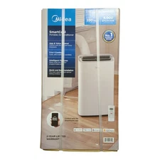 Midea 8,000 DOE, 12, 000 BTU ASHRAE SmartCool Portable Air Conditioner