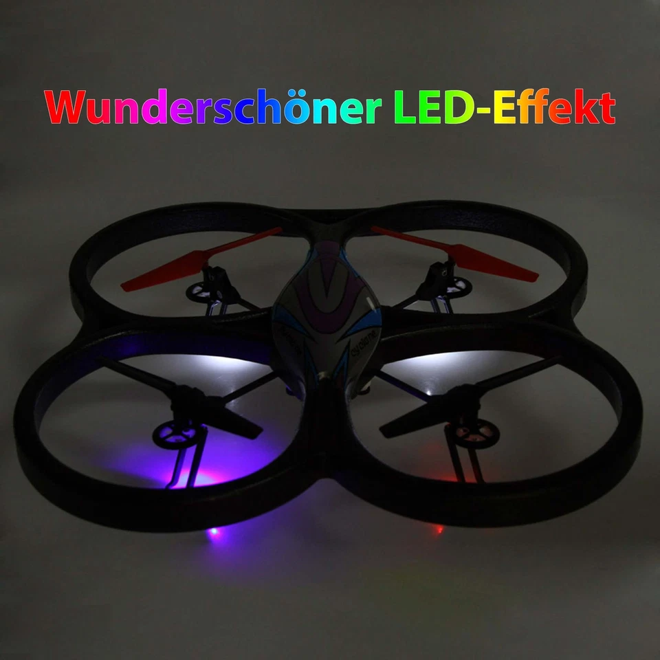 Retoure - 4.5 Kanal RC ferngesteuerter XXL53cm  Quadcopter Live-Kamera, Drohne - Bild 3 von 3