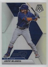 2021 Panini Mosaic Silver Prizm Jeff McNeil #132 0nr3