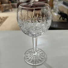Waterford Crystal Patterns of the Sea Rosslare 7" Oversized Balloon Wine Glass