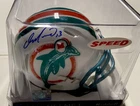 Dan Marino Miami Dolphins Signed Mini Helmet BAS Beckett COA Auto