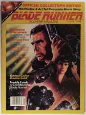 Blade Runner Souvegneir Magazine #1 1982 Harrison Ford Ridley Scott OBO