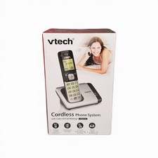 Silver/Black Cordless Phone with Caller ID  Digital Answering System - CS6719