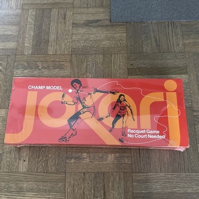 Vintage JOKARI Champ Model Racquet Paddle Sport Game USA New Sealed