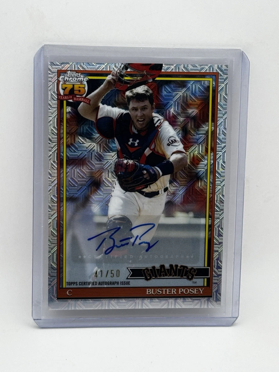Buster Posey Baseball Serial Numbered Sports Trading Cards