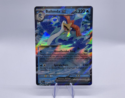 Pokemon TCG/Bailonda Ex/052/193/Sehr Selten/Entwicklungen in Paldea/Deutsch