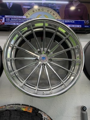 BMW g8x forged 3-piece polished wheels staggered 5x112 BMW m3 m4 m2