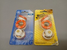 Lot Fuse Type-S/SL Fuse 3 Pack 20 Amp Time Delay 125 VAC Tamper Proof Buss GE
