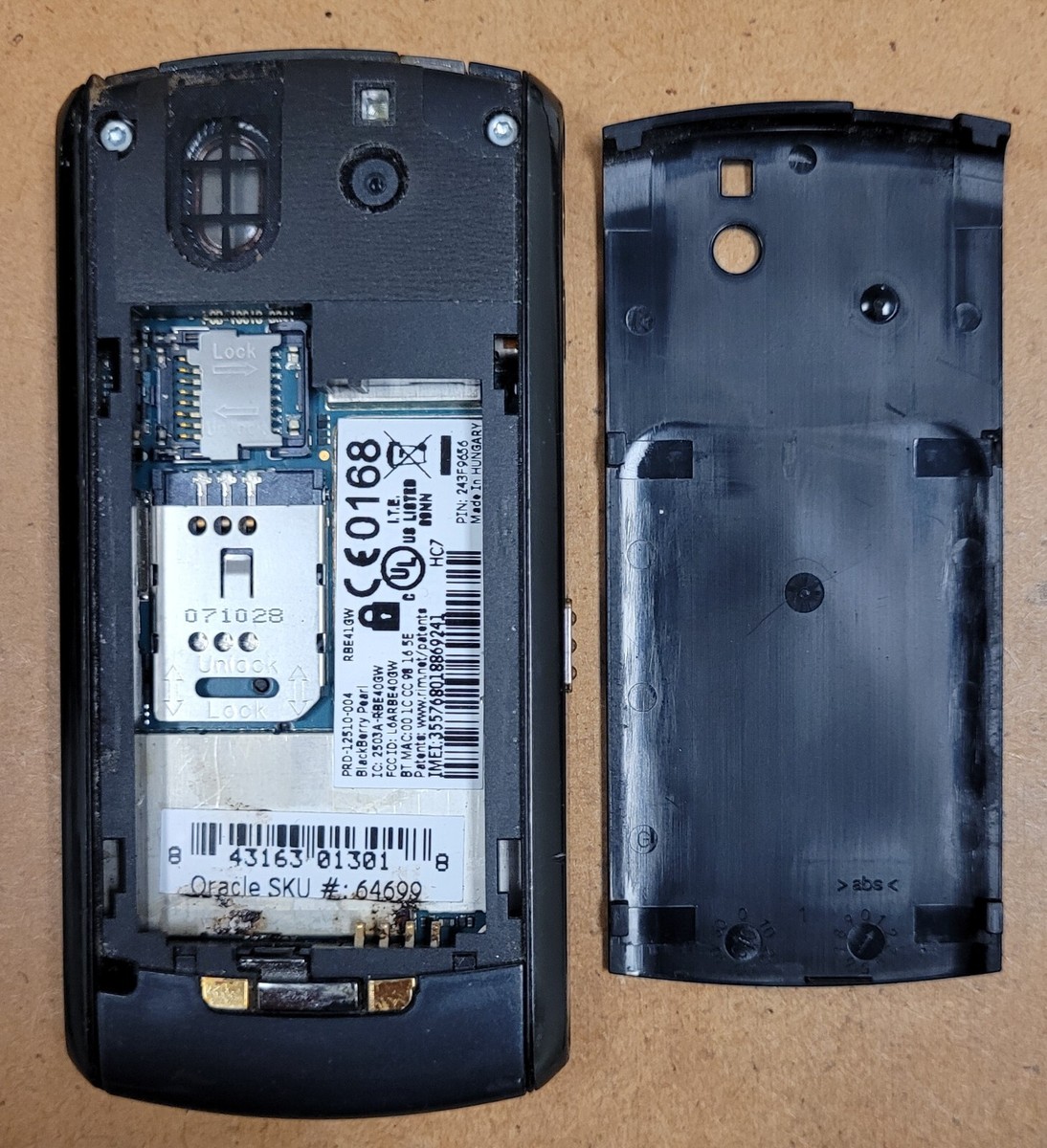 BlackBerry Pearl 8110 - Titanium Gray ( AT&T ) Rare Smartphone