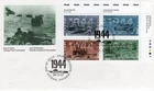 CANADA Scott FDC # 1540a UR, "SECOND WORLD WAR -  1944" Val. $ 6.00