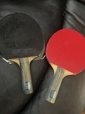  2 Nittaku Flash Blade All Around Ping Pong Table Tennis Paddles Donic Rubber