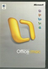 Microsoft Office mac 2004 Standard Edition