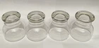 Vintage Lot Of 5 Federal Clear Glasses