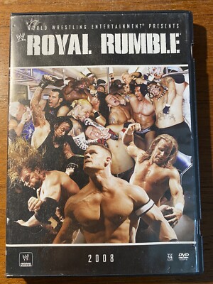 ROYAL RUMBLE 2008 Wrestling PPV DVD Edge vs Rey Mysterio! Ric
