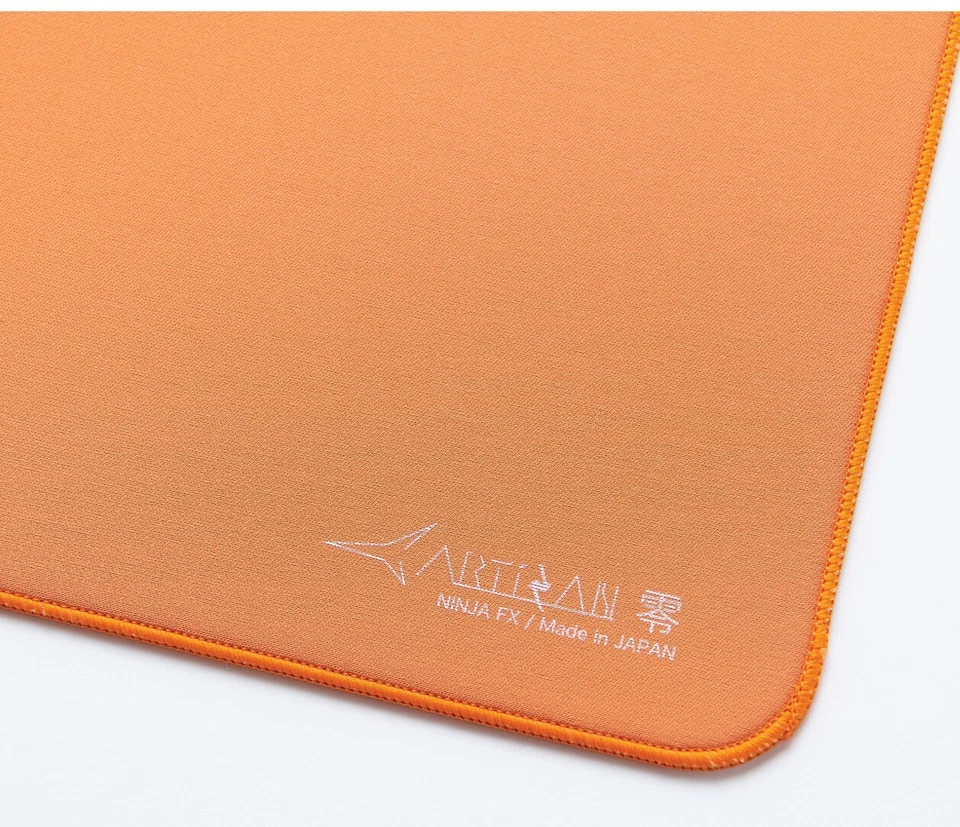 ARTISAN FX ZERO Gaming Mouse Pad XSOFT/SOFT/MID S/M/L/XL/XXL Orange New F/S - Image 3 of 4